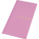 Визитница на 96 визиток, PVC (120 мм x 245 мм) Panta Plast 0304-0005-30 розовый