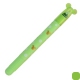 Маркер текстовый цветной гелевый овальный наконечник 1-9 мм, зеленого цвета Yes 