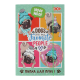 Папка для труда LOVELY DOG, картонная, на резинке А4 (300х212х28мм), ZiBi KIDS Line ZB.14931
