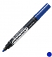 Маркер перманентный 2,5 мм, конусообразный наконечник, синий Centropen Permanent 8566/03