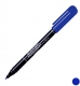 Маркер перманентный 1 мм, конусообразный наконечник, синий, Centropen Permanent 2846/03