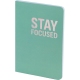 Записна книжка А5, 80 арк. в клітинку в твердій обкладинці Stay Focused Axent 8700-15-a