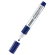 Маркер для досок Whiteboard 2-4 мм, конусообразный наконечник Axent 2551-02-a синий