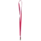 Шнурок для бейджа с металлическим карабином шириной 10 мм, длиной 450 мм AXENT 4532-06-A красный