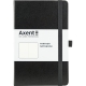 Книга записная Partner А5-(125х195мм) на 96 листов нелинованый, черная Axent 8307-01-a