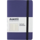 Записная книга Partner Soft А5-(125х195мм) на 96 листов кремовый блок в клетку AXENT 8206-38-A темно-синяя