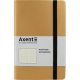 Записная книга Partner Soft А5-(125х195мм) на 96 листов кремовый блок точка, золотая Axent 8312-35-a
