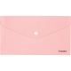 Папка-конверт на кнопке, DL, Pastelini, розовая Axent 1414-10-a