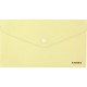 Папка-конверт на кнопці, DL, Pastelini, жовта Axent 1414-08-a