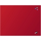 Доска стеклянная магнитно-маркерная 90x120 см, красная Axent 9616-06-a