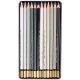Олівці кольорові акварельні 12 кольорів в металевій упаковці Mondeluz GREY LINE Koh-i-noor 3722012010
