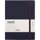 Записная книга Partner Soft L 190х250мм на 96 листов кремовый блок в клетку Axent 8615-02-a синяя