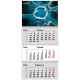 Календар квартальний настінний 2024 рік, три пружини Geo Art 3 Axent 8803-24-3-a