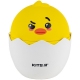 Настільний контейнер для сміття жовтий Kite k24-009-3