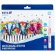 Фломастери, набір 36 кольорів Creative Superwashable Kite k-1154