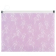 Папка на блискавці zip-lock А5+ Lavender-3 Axent 1498-38-a