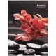 Записна книжка А5, 96 арк. в клітинку в твердій обкладинці Flower Axent 8457-7-a