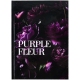 Записна книжка А5, 96 арк. в клітинку в твердій обкладинці Purple fleur Axent 8459-2-a