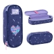 Пенал на одно отделение с органайзером без наполнения 599 Type Love KITE k26-599-7