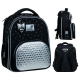 Рюкзак Education каркасный 556 Black&Silver KITE k26-556m-2