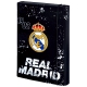 Папка картонна для тетрадей с фиксацией на резинку B5+ (175 х 245 х 25 мм) FC Real Madrid KITE rl26-210
