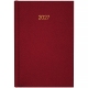 Щоденник 2027 Classic Style, 145*210, з/т бордовий, Axent 8840-27-3-a